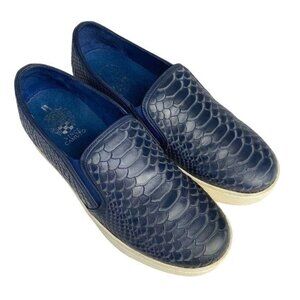 Vince Camuto Navy Slip-On Sneakers